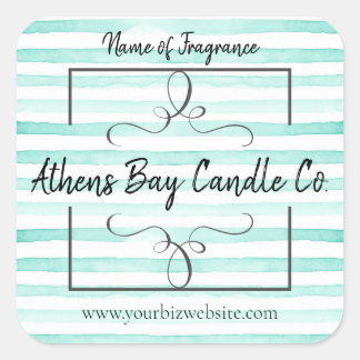 Candle Business Label