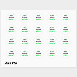 candle classic round sticker