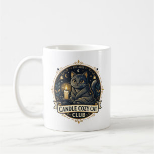Candle Cozy Cat Cat Dad Gift Idea - Candle Cozy Ca Coffee Mug