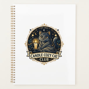 Candle Cozy Cat Cat Dad Gift Idea - Candle Cozy Ca Planner