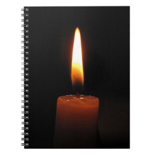 Candle Flame Notebook