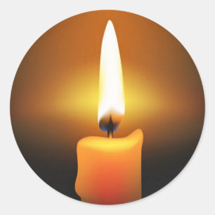 Candle Flame Stickers