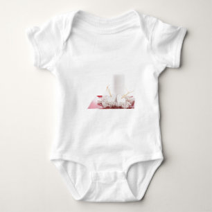 Candle & Hearts Baby Bodysuit