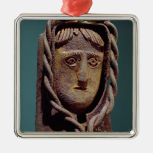 Candle holder with a figure of Jesus Metal Ornament