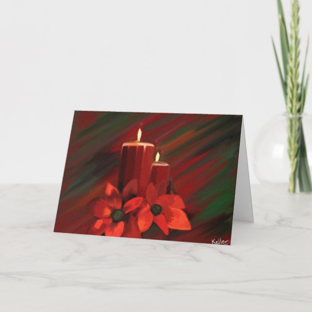 Candle Holiday Card (Front)