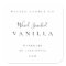 Candle Jar Label Minimal Business Branding Sticker