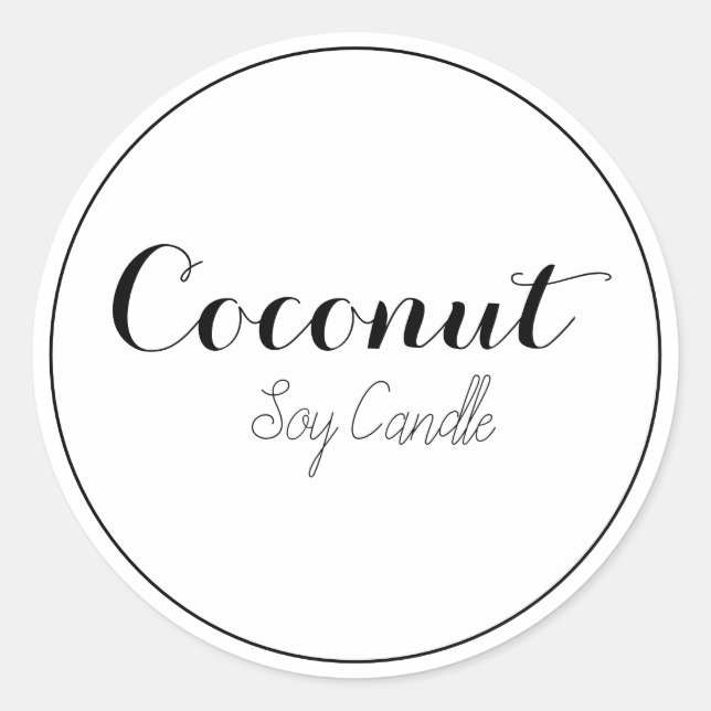 Candle labels (Front)