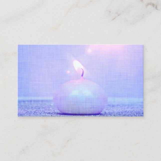 Candle Light Business Card (Front)