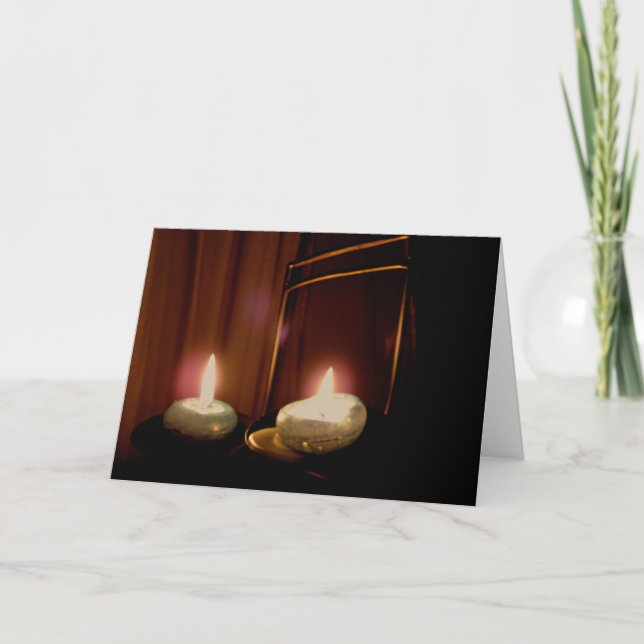 Candle Light Music Card (Front)