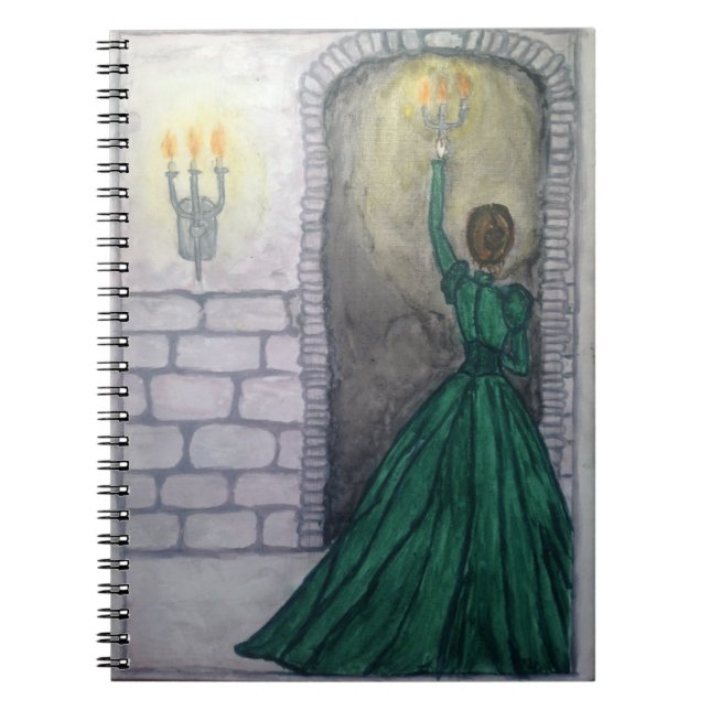 candle light notebook (Front)