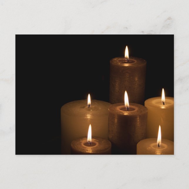 Candle Light Postcard (Front)