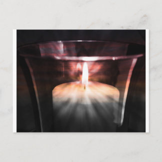 Candle Light Postcard