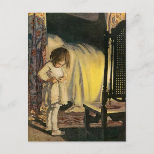 Candle Light Postcard