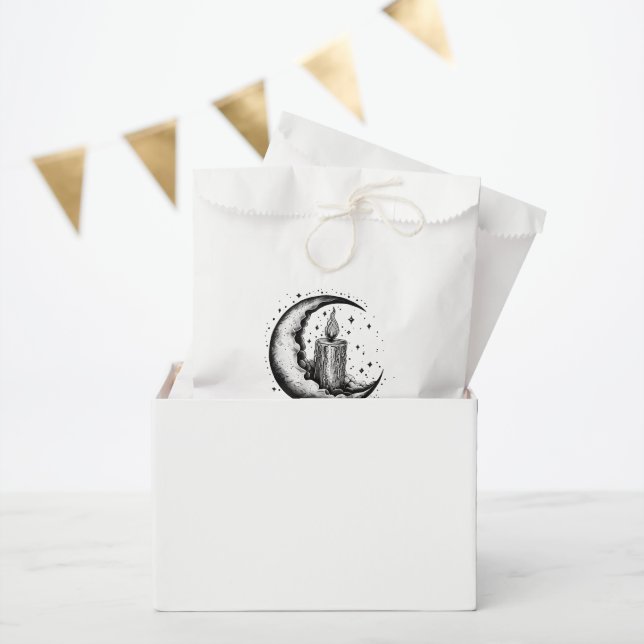 Candle Lit Moon  Favour Bag (Party)