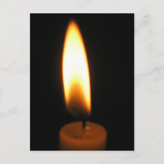 Candle lite postcard