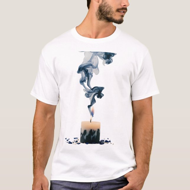 Candle or Incense Smoke Dispersing T-Shirt (Front)