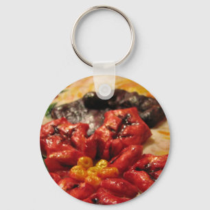 Candle Pie Keychain