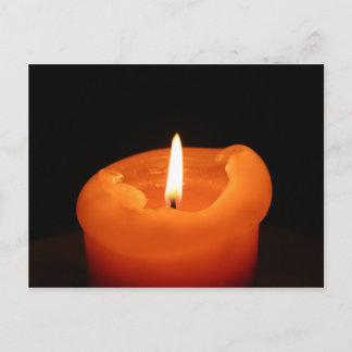 Candle Postcard