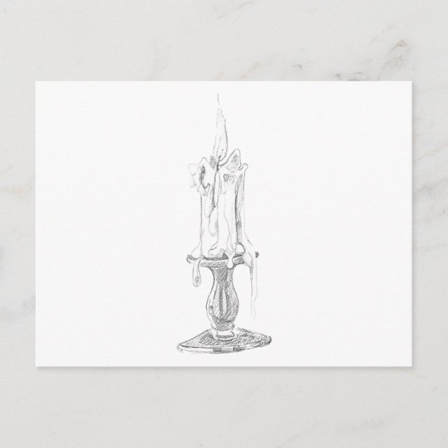 Candle Postcard (Front)