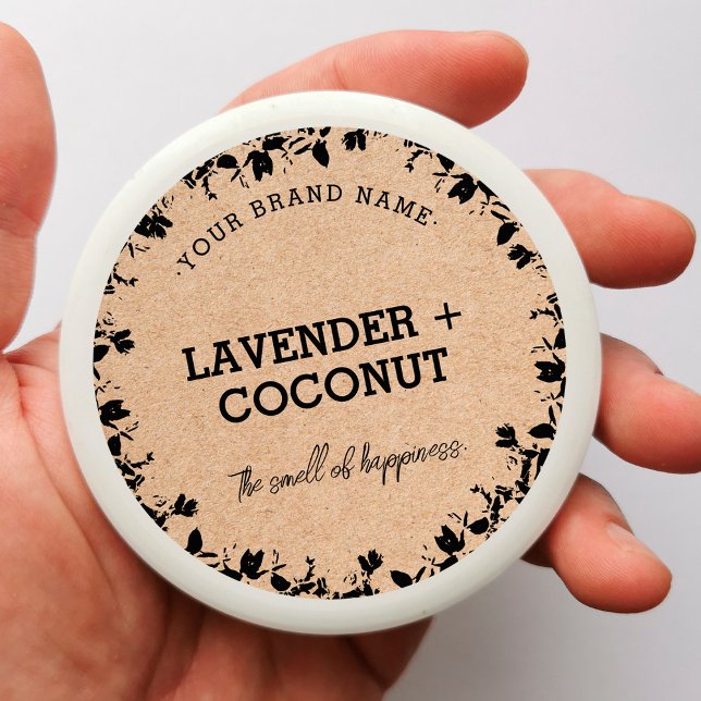 Candle Product Label Cardboard Sticker (Creator Uploaded)