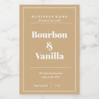 Candle Product Label Design