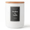 Candle Product Label Design