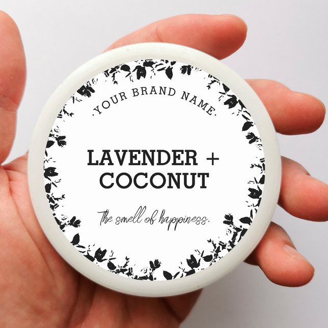 Candle Product Label Stickers White (Creator Uploaded)