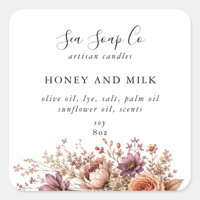 Candle Stickers (Front)