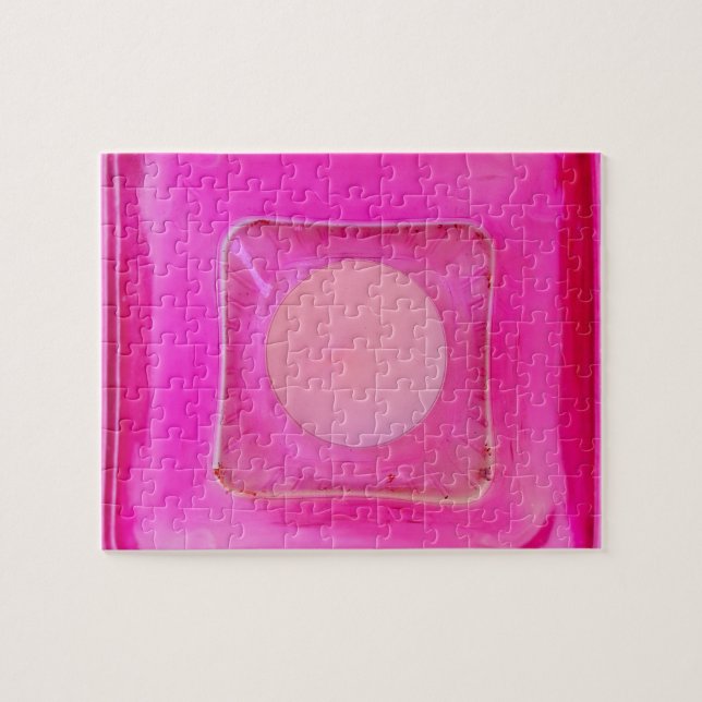 Candle, Sweet Pink Love Candlelight Jigsaw Puzzle (Horizontal)