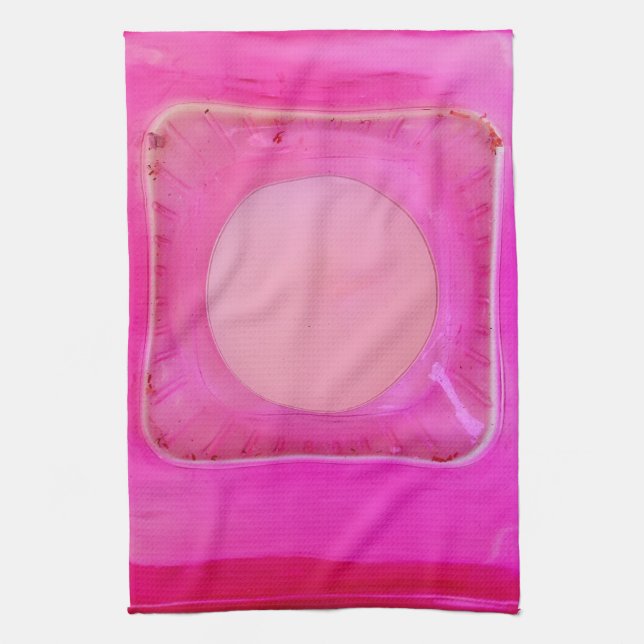 Candle, Sweet Pink Love Candlelight Kitchen Towel (Vertical)