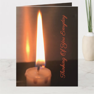Candle Sympathy Card