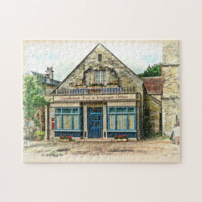 Candleford Post Office Jigsaw Puzzle (Horizontal)
