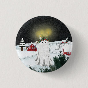 Candlelight 1 Inch Round Button