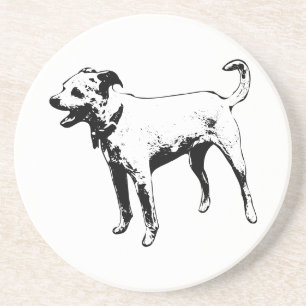 Candlelight Bark Coaster