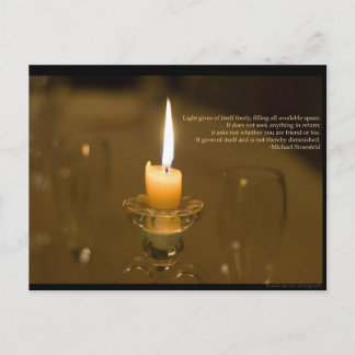 Candlelight Post Card