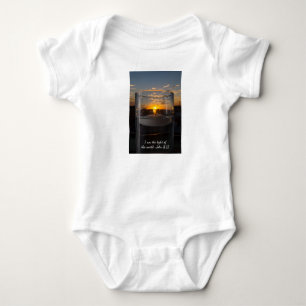Candlelight Sunset Baby Bodysuit