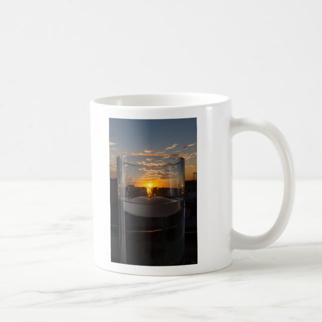 Candlelight Sunset Coffee Mug (Right)