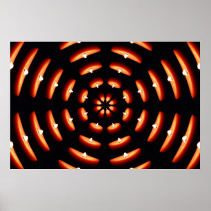 Candlelight Wheel Poster