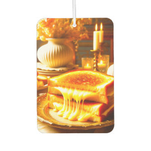Candlelit Comfort Meal: Grilled Cheese Sandwich Air Freshener