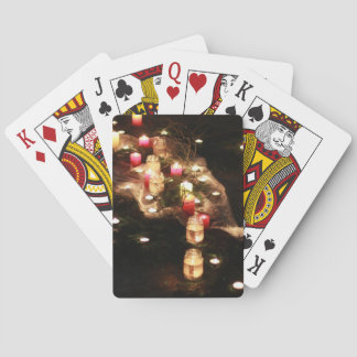 Candlelit Forest Playing Cards – Customizable