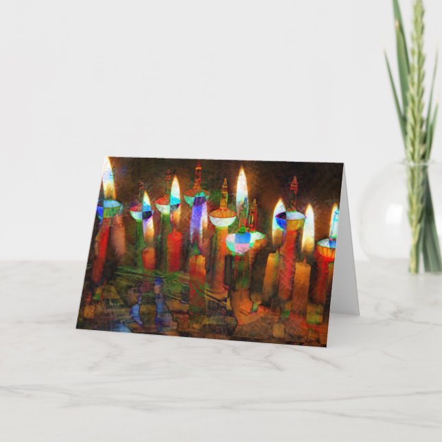 Candles Holiday Card (Front)