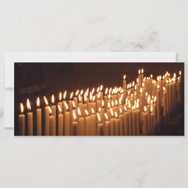 Candles Invitation (Front)
