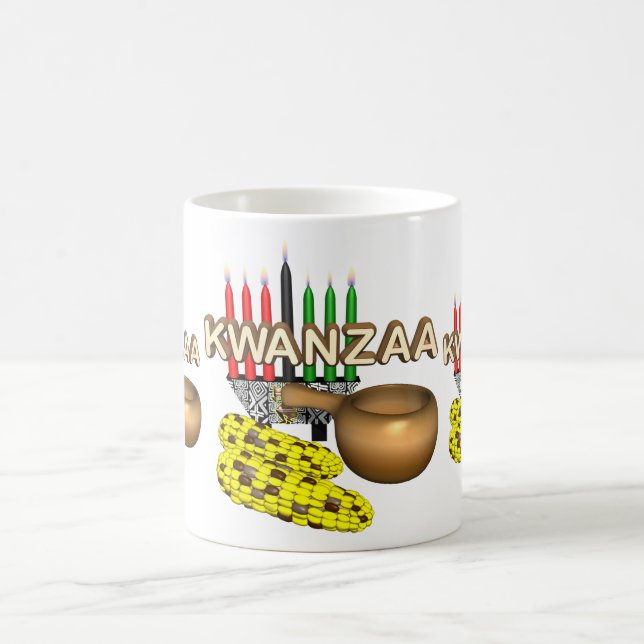 Candles of Kwanzaa - Magic Mug (Center)