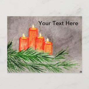 Candles Postcard