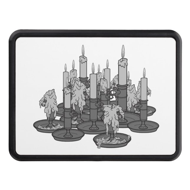 Candles Trailer Hitch Cover (Front)