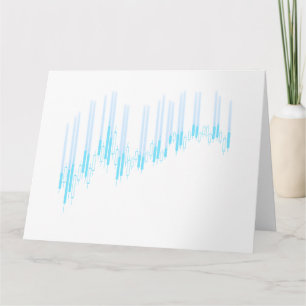 Candlestick chart card