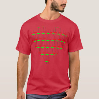 Candlestick pattern T-Shirt
