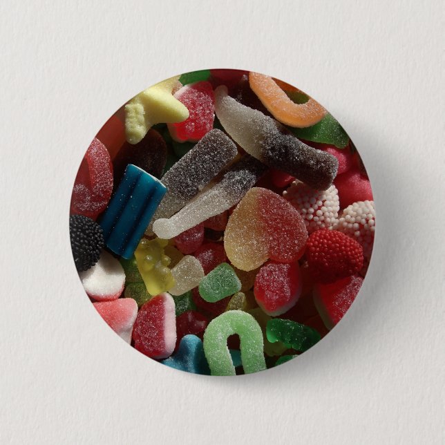 Candy 2 Inch Round Button (Front)