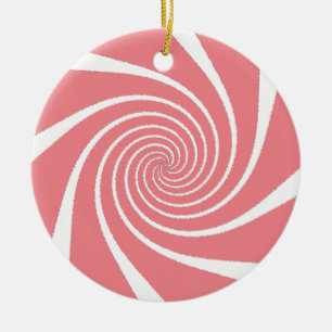 Candy 3 MERRY CHRISTMAS m3galleryStudio Ceramic Ornament