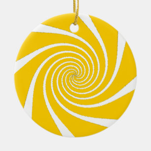 Candy 5 MERRY CHRISTMAS m3galleryStudio Ceramic Ornament